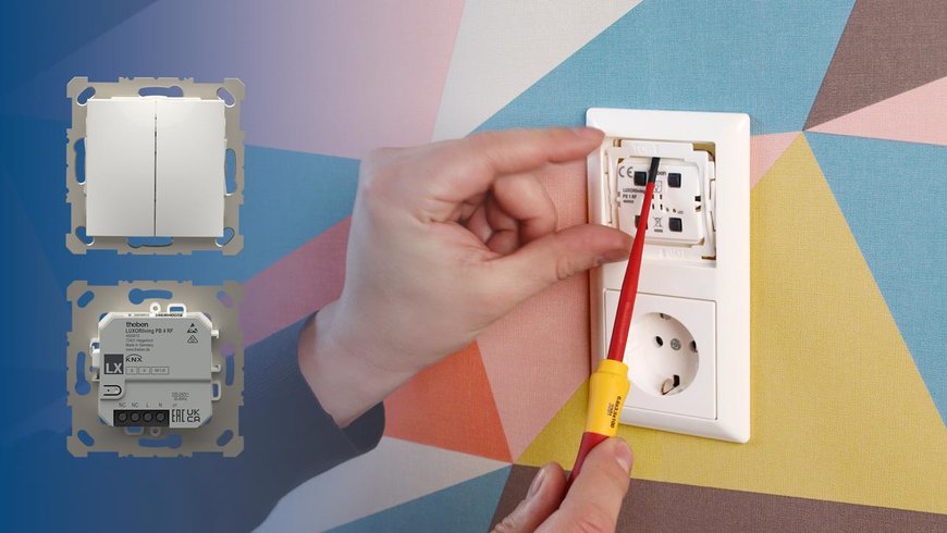 Theben introduces LUXORliving Smart Start: Simply retrofit KNX Smart Home via radio